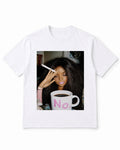 Meme Doll T-Shirt Coffee First, Everything Later – 100% Cotton