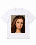 Meme Doll T-Shirt with Funny Disgusted Doll Print – 100% Cotton