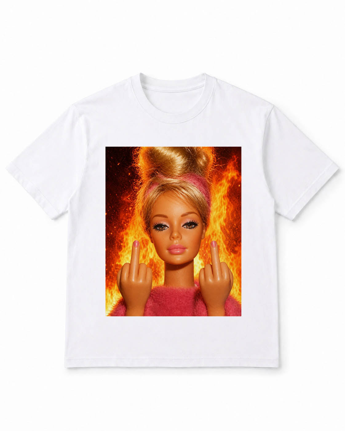 Meme Doll T-Shirt with Double Attitude Doll Energy – 100% Cotton