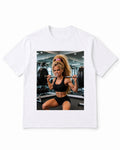 Meme Doll T-Shirt with Fearless Gym Grind Face – 100% Cotton