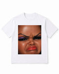 Meme Doll T-Shirt with Extreme Side-Eye Expression – 100% Cotton