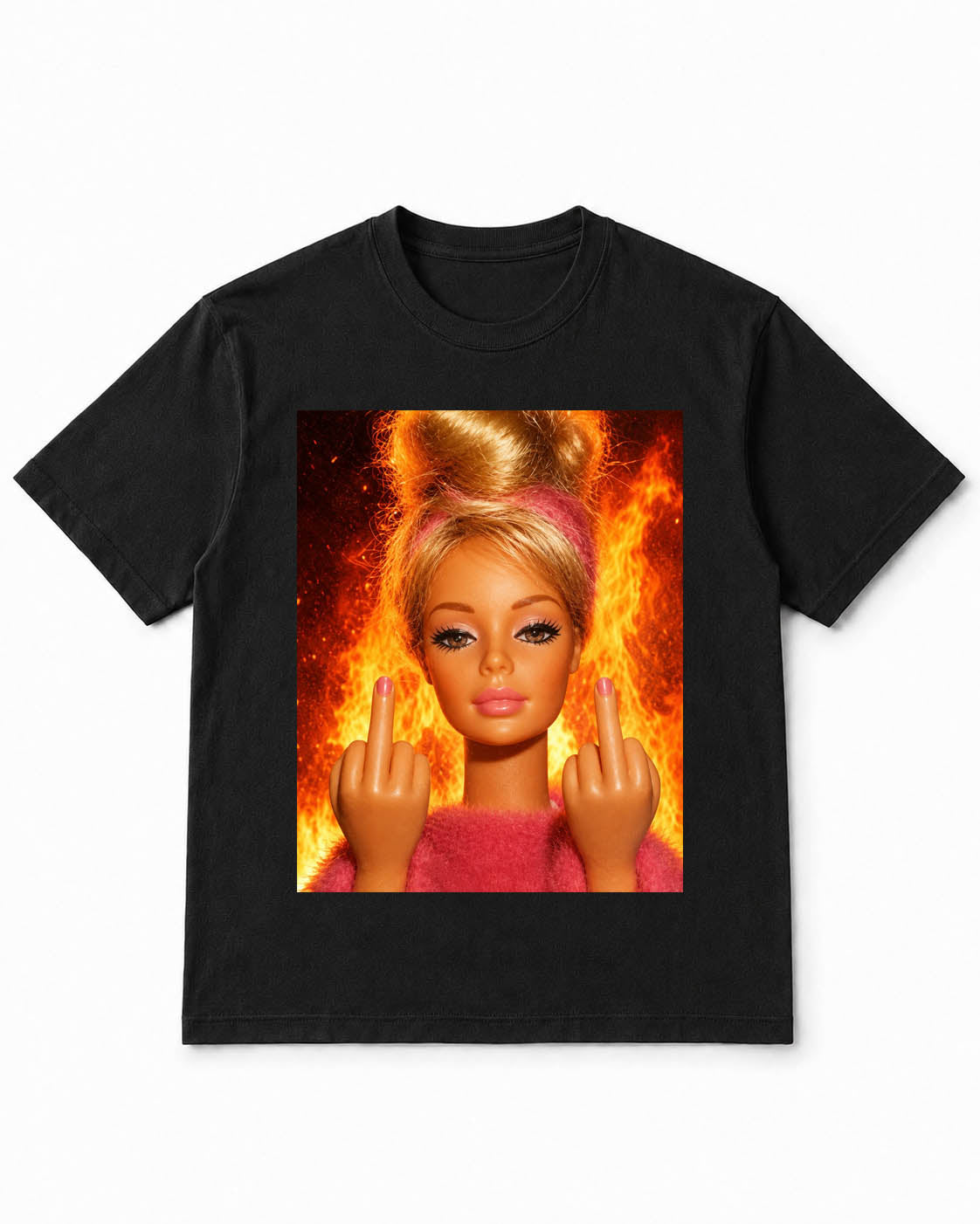 Meme Doll T-Shirt with Double Attitude Doll Energy – 100% Cotton